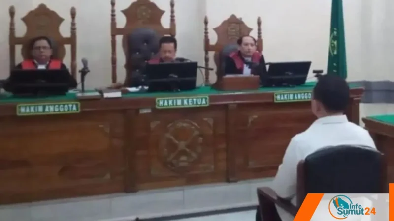 Bupati Nonaktif Labuhanbatu, Erik Adtrada Ritonga, Divonis 6 Tahun Penjara oleh Majelis Hakim Pengadilan Tipikor Medan, Sumatera Utara